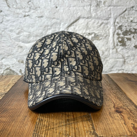 Dior Navy Monogram Hat