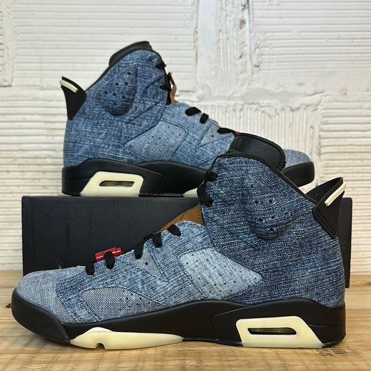 Air Jordan 6 Washed Denim Sz 10.5