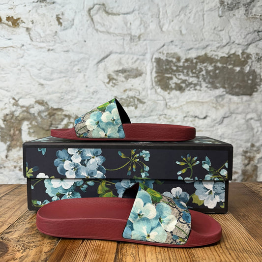 Gucci Floral GG Monogram Slide Sz 4.5 (36)