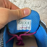 Gucci Flashtrek Green Blue Black Sz 8.5