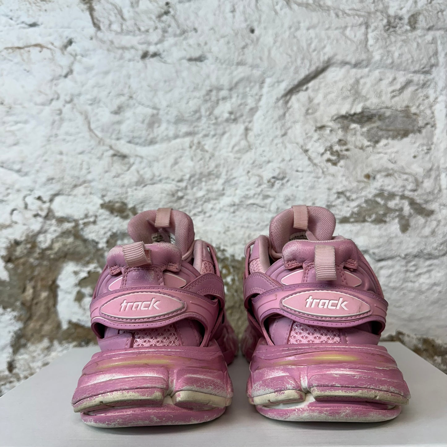 Balenciaga Track Runner Pink White Sz 4.5 (36) No Box