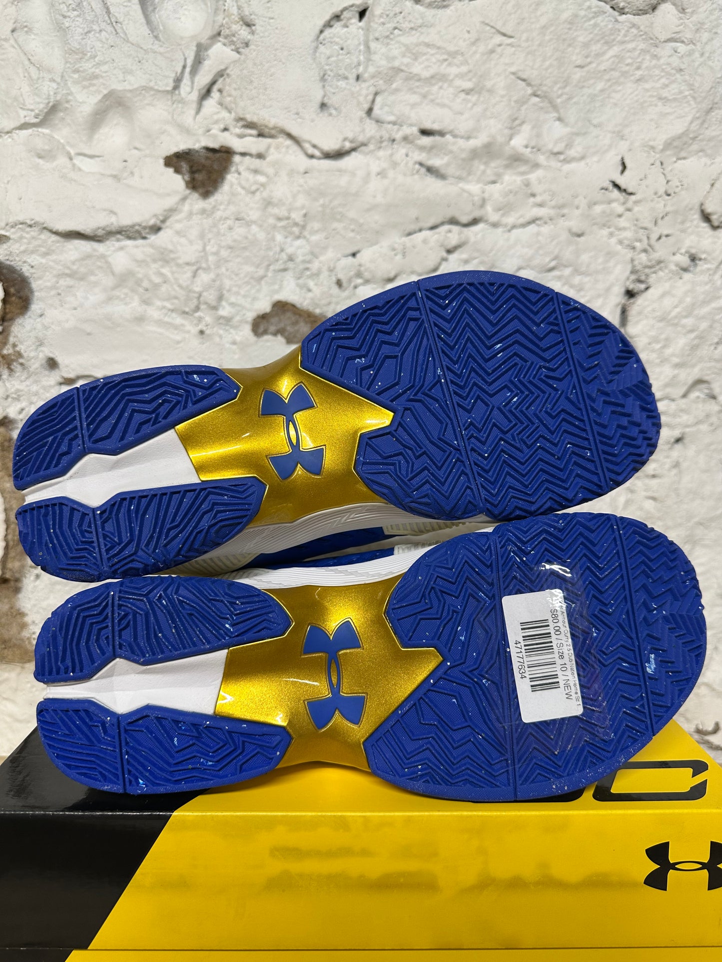 Under Armour Curry 2.5 Dub Nation Home Sz 10 DS
