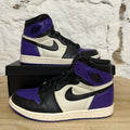 Air Jordan 1 High Court Purple Sz 8
