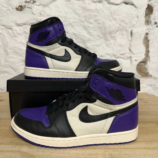 Air Jordan 1 High Court Purple Sz 8