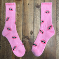 Chrome Hearts Matty Boy Pink Socks DS