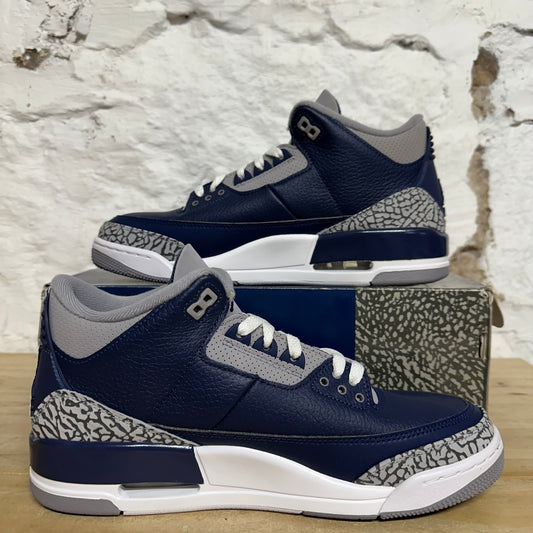 Air Jordan 3 Georgetown Sz 10 DS