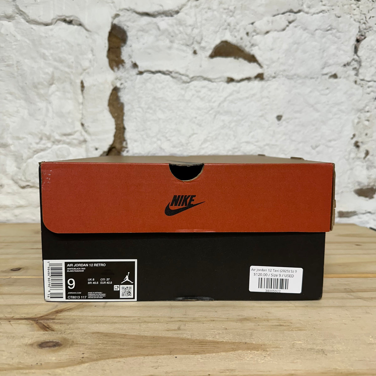 Air Jordan 12 Taxi (2025) Sz 9