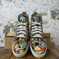 Christian Louboutin High Multicolor Pattern Sneaker Sz 9 (42)