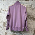 Palm Angels Lavender Beige Track Jacket Sz S