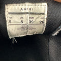 Amiri Classic Logo Black White Sneaker Sz 6.5 (39)