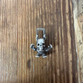 Chrome Hearts Foti Harris Teeter Silver Zipper Pendant