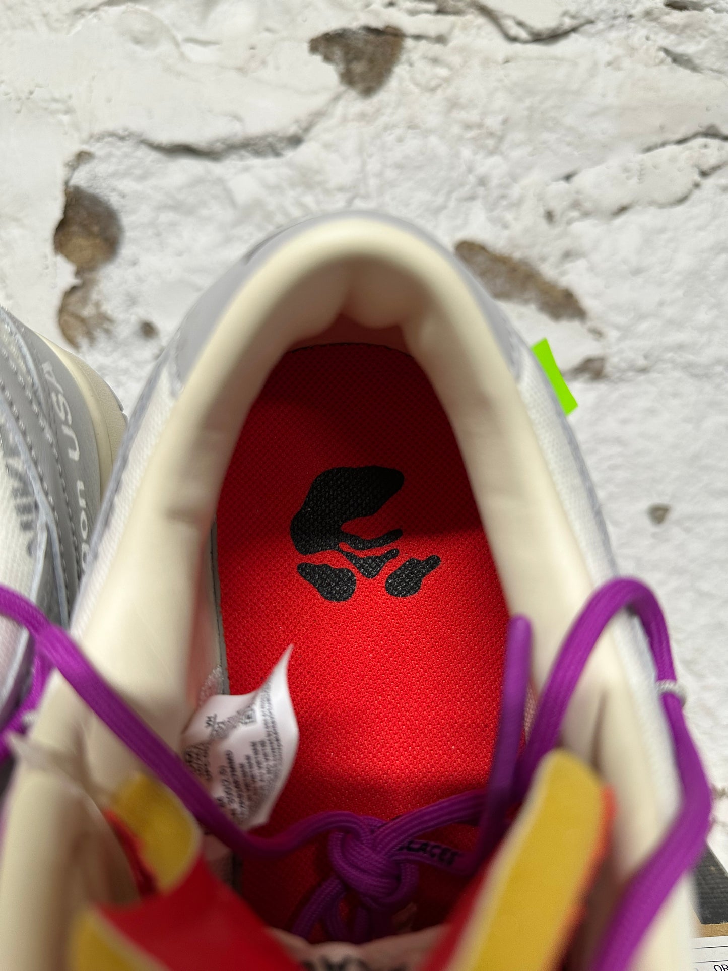 Nike Dunk Low Off-White Lot 45 Sz 12 DS