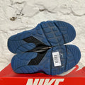 Nike Air Trainer Huarache Wolf Grey Star Blue Sz 8