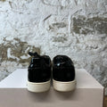 Louis Vuitton Brown Black Patent Frontrow Sneaker Sz 5.5 (37.5)