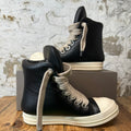 Rick Owens Jumbo Lace Padded Black Milk Sneaker Sz 12 (45)