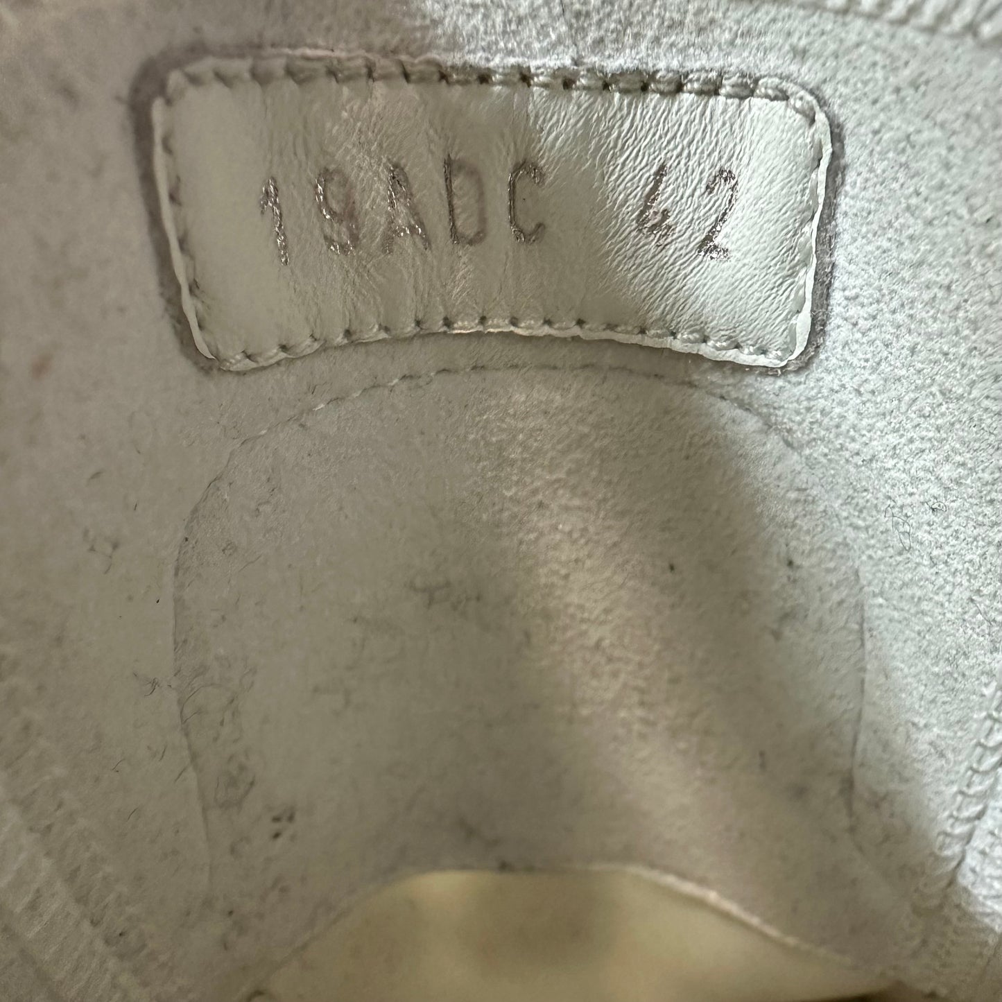 Dior B23 Low Grey Oblique Cream White Sneaker Sz 9 (42)