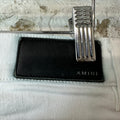 Amiri MX1 White Leather White Denim Jeans Sz 29