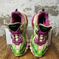 Balenciaga Track 2 Cream Green Pink Sneaker Sz 6.5 (39)