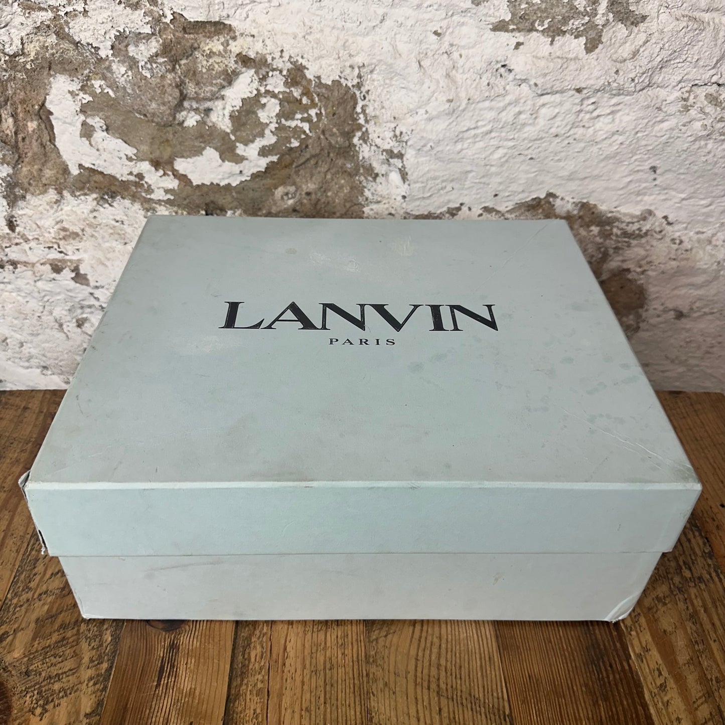 Lanvin Curb Cool Green Sneaker Sz 7 (40)