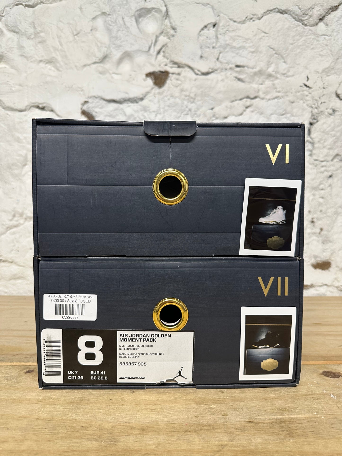Air Jordan 6/7 GMP Pack Sz 8
