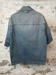 Louis Vuitton Denim Workwear Button Up Shirt Sz S