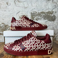 Dolce Gabbana Portofino DG Mania Red Sneaker Sz 10.5