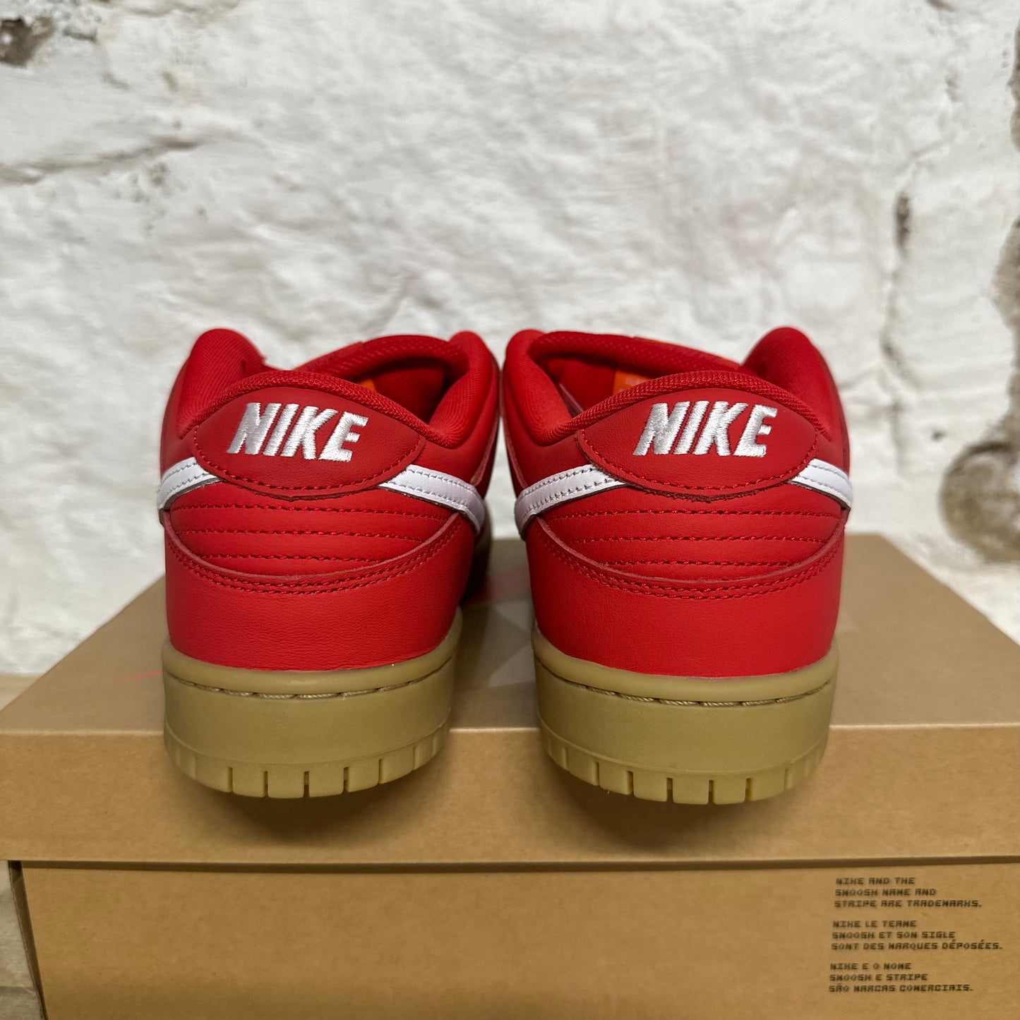 Nike SB Dunk Low University Red Sz 9 DS