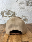 Burberry Wool Leather Baseball Hat Sz L