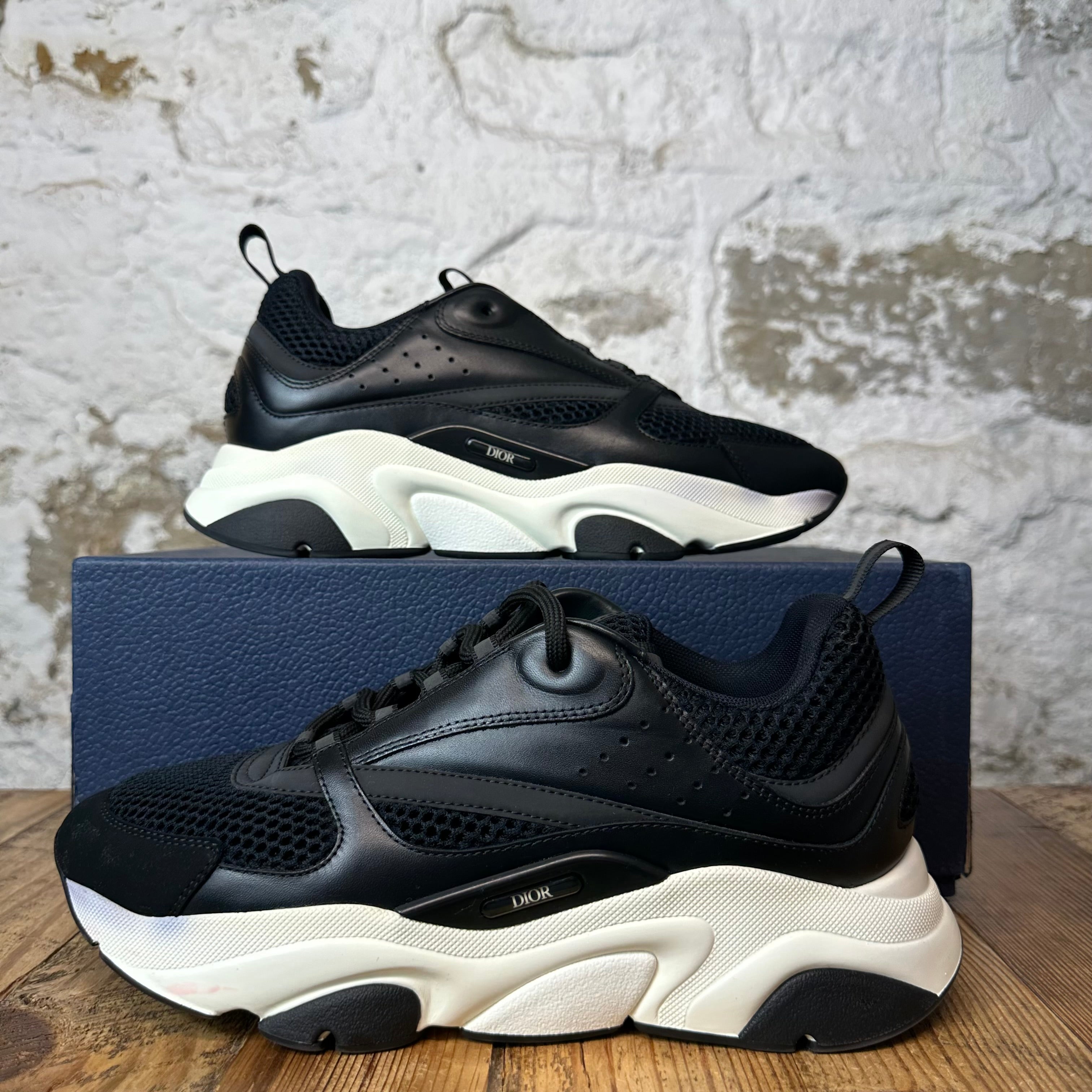 Dior B22 Black White Sneaker Sz 8 (41)