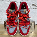 Nike Dunk Low Off-White University Red Sz 12