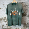 Amiri White Spell Tiger Green T-Shirt Sz S
