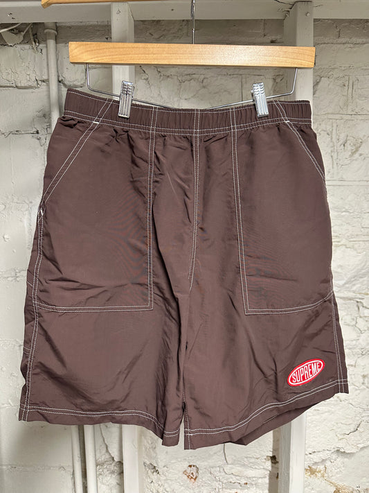 Supreme Brown Shorts Sz M