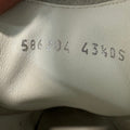 Alexander Mcqueen Gray Tab White Sneaker Sz 10.5 (43.5) No Box