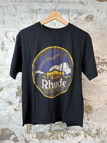 Rhude Saint Malo T-shirt Black Sz XS