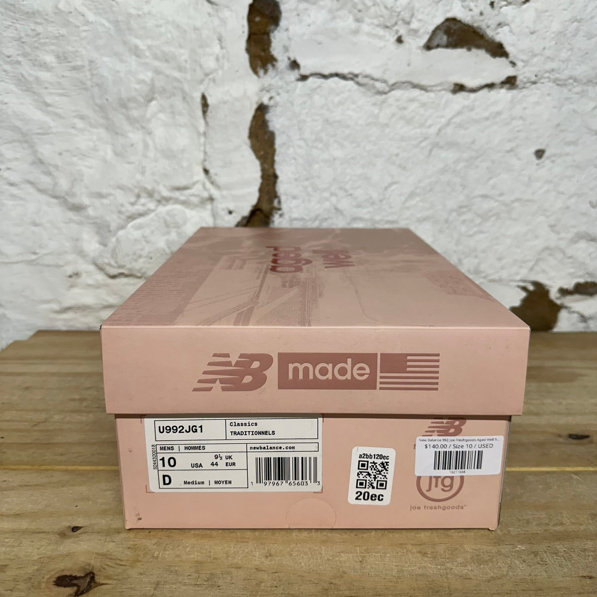 New Balance 992 Joe Freshgoods Aged Well Sz 10