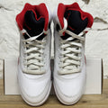 Air Jordan 5 Fire Red Black Tongue (2025) Sz 9