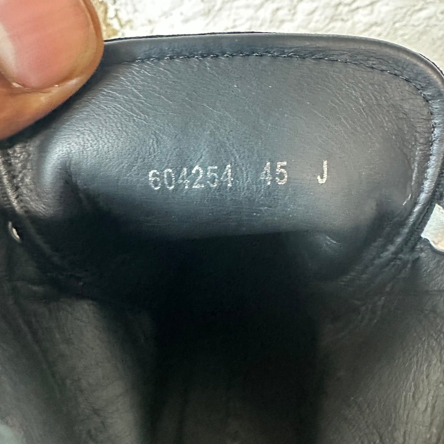Alexander Mcqueen High Black White Tread Boot Sz 12 (45) No Box