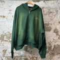 HMDD Crystal Green Zip Up Hoodie Sz L