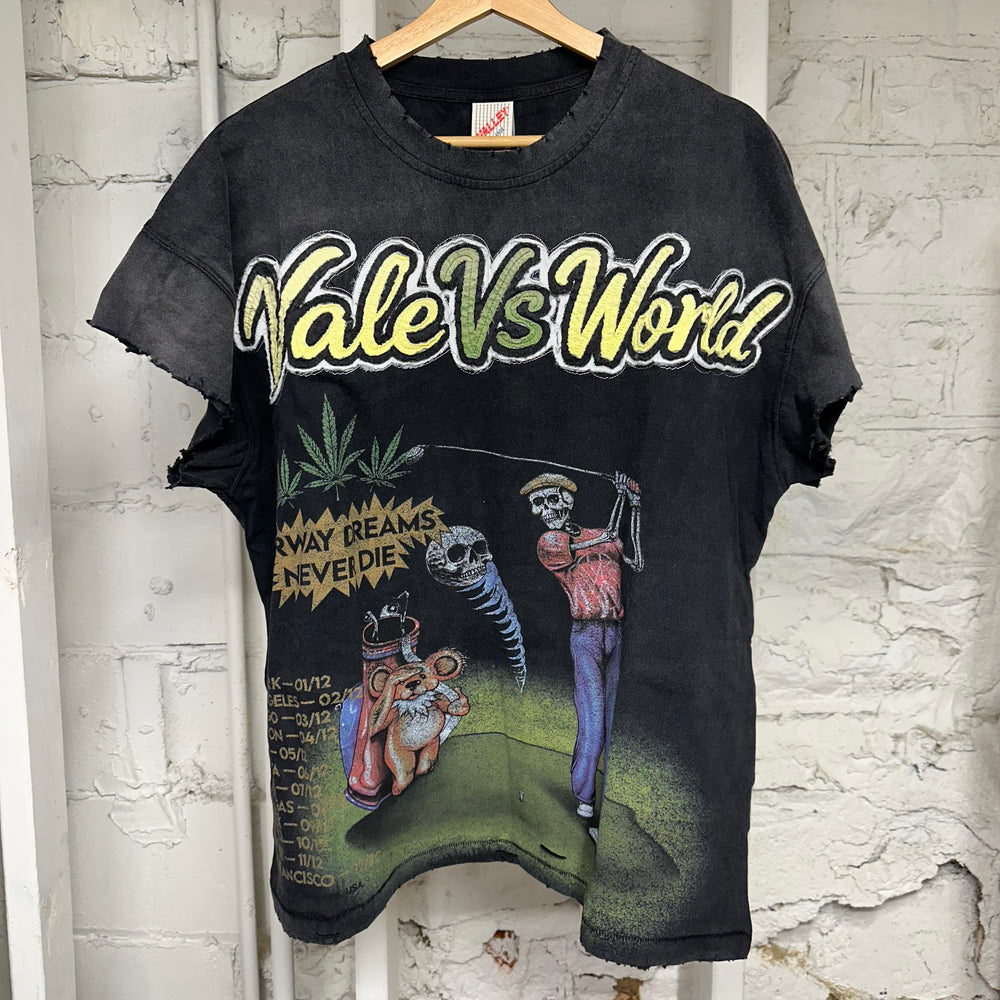 Vale Fairway Dreams Black T-Shirt Sz L