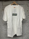 Supreme Camo Box Logo White T-Shirt Sz L