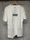 Supreme Camo Box Logo White T-Shirt Sz L