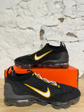 Nike Air VaporMax 2021 Black University Gold Sz 10.5