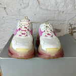 Balenciaga Triple S White Pink Sz 3 (35)