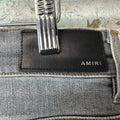 Amiri Plain Grey Denim Jeans Sz 36