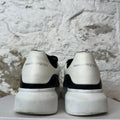 Alexander Mcqueen White Tab Black White Sneaker Sz 8 (41)