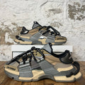Dolce Gabbana Bassa Black Gray Beige Sneaker Sz 11 (44) No Box