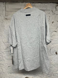 Fear of God Essentials Light Grey T-Shirt Sz M DS
