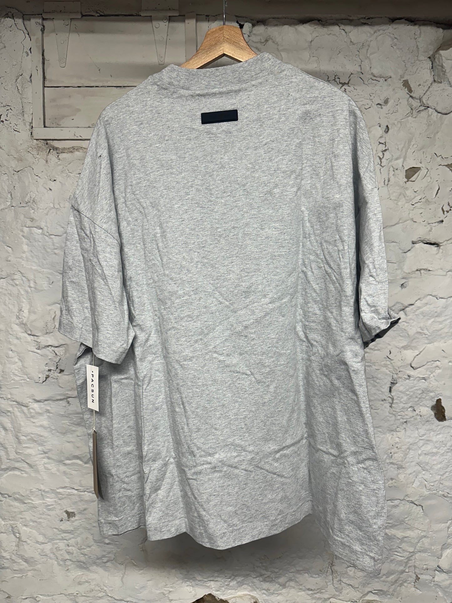 Fear of God Essentials Light Grey T-Shirt Sz M DS