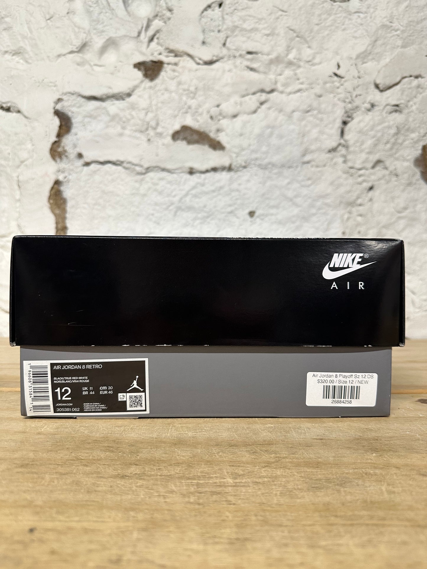 Air Jordan 8 Playoff Sz 12 DS
