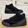 Air Jordan 3 Black Cat Sz 9
